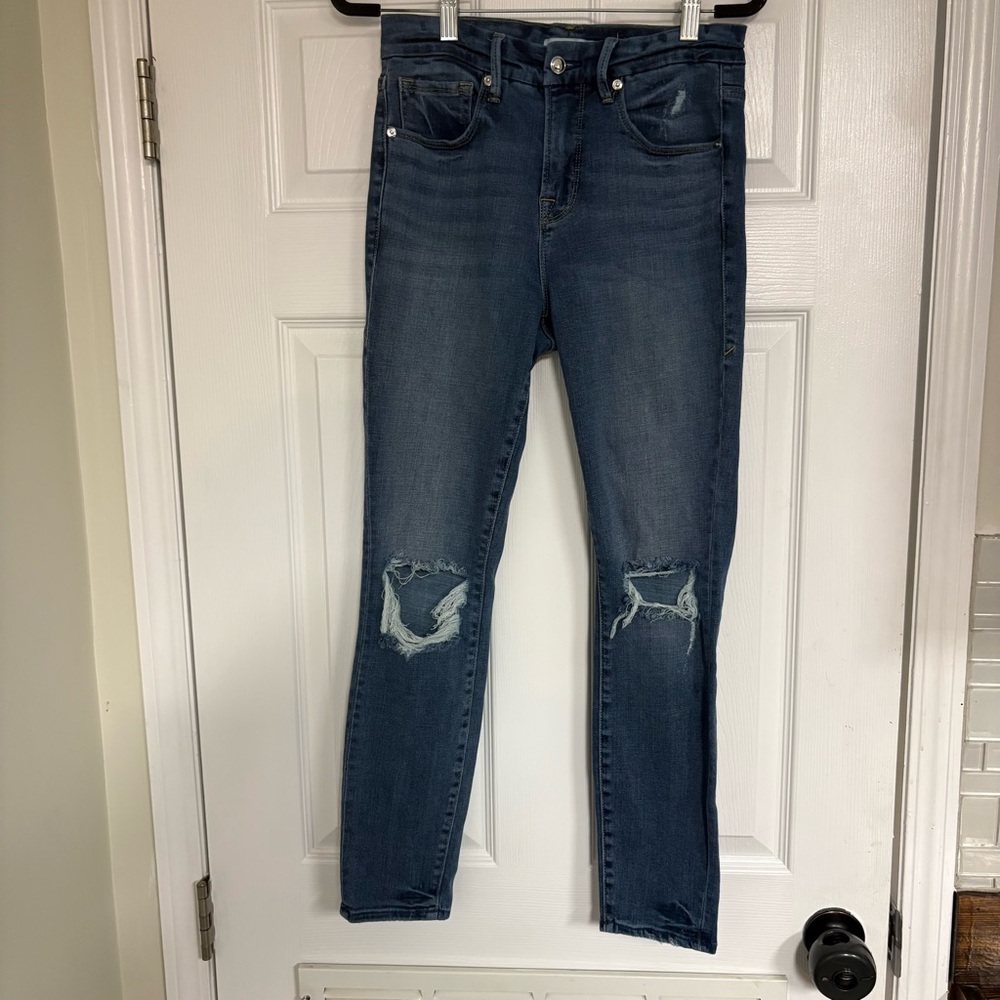 Good American Good Leg Crops Size 2/26